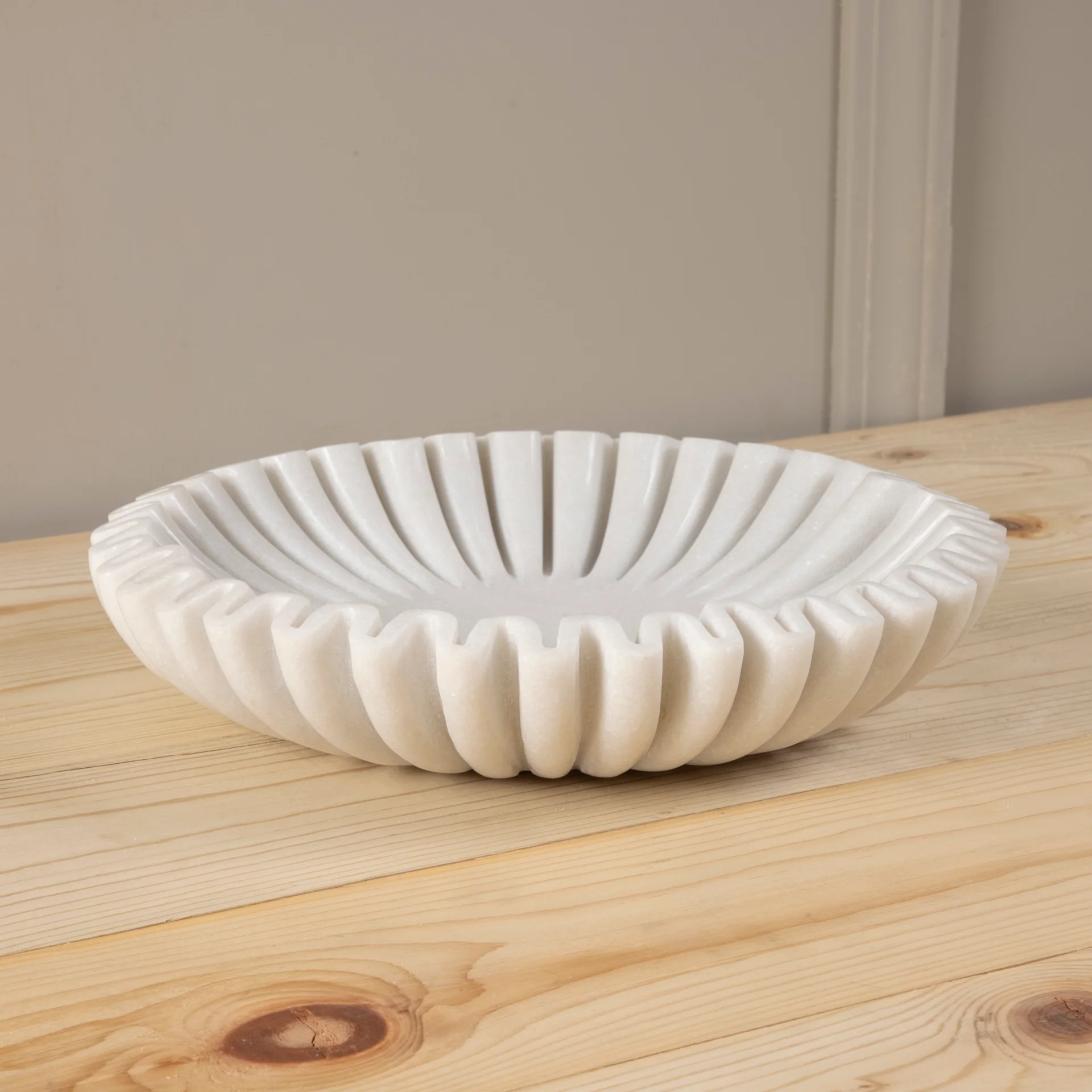 Contemporary Waterloo Marble Bowl Large Premium
