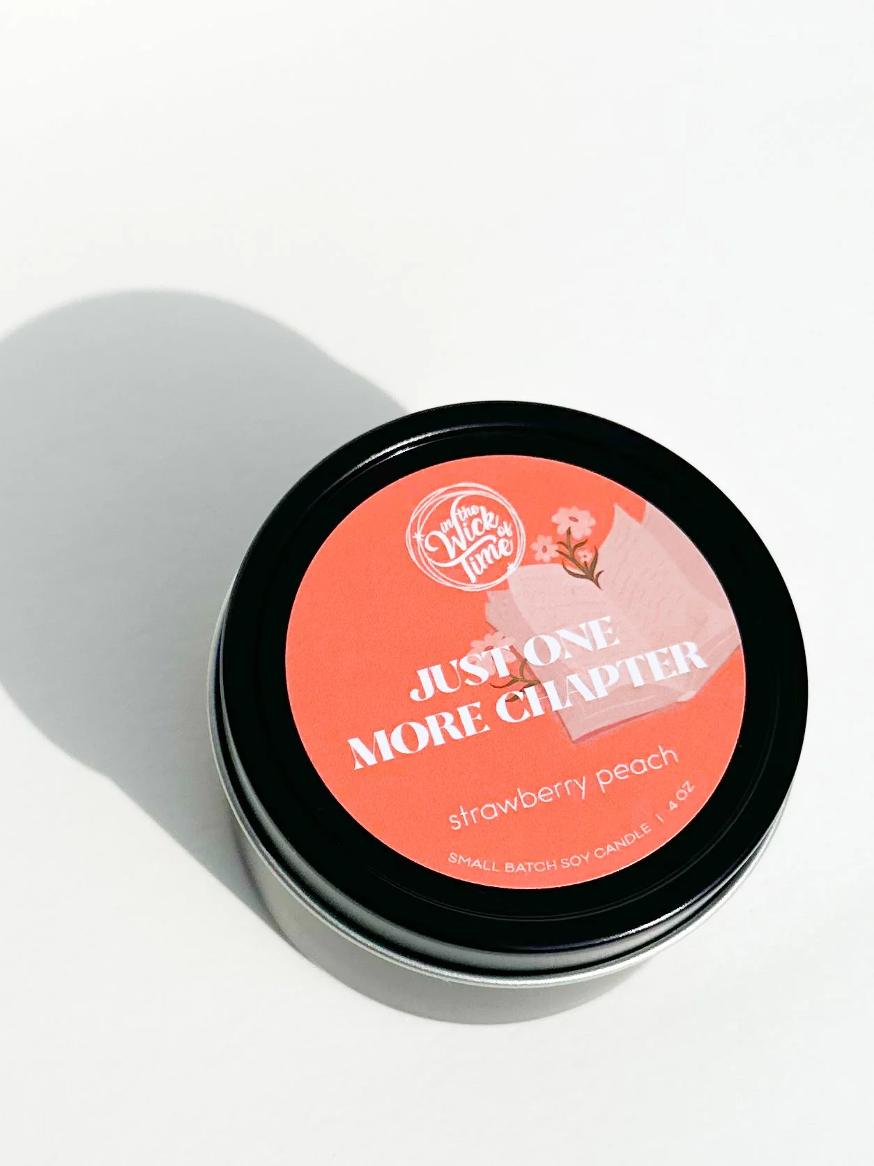 Dependable Just One More Chapter Candle 4 OZ Sustainable