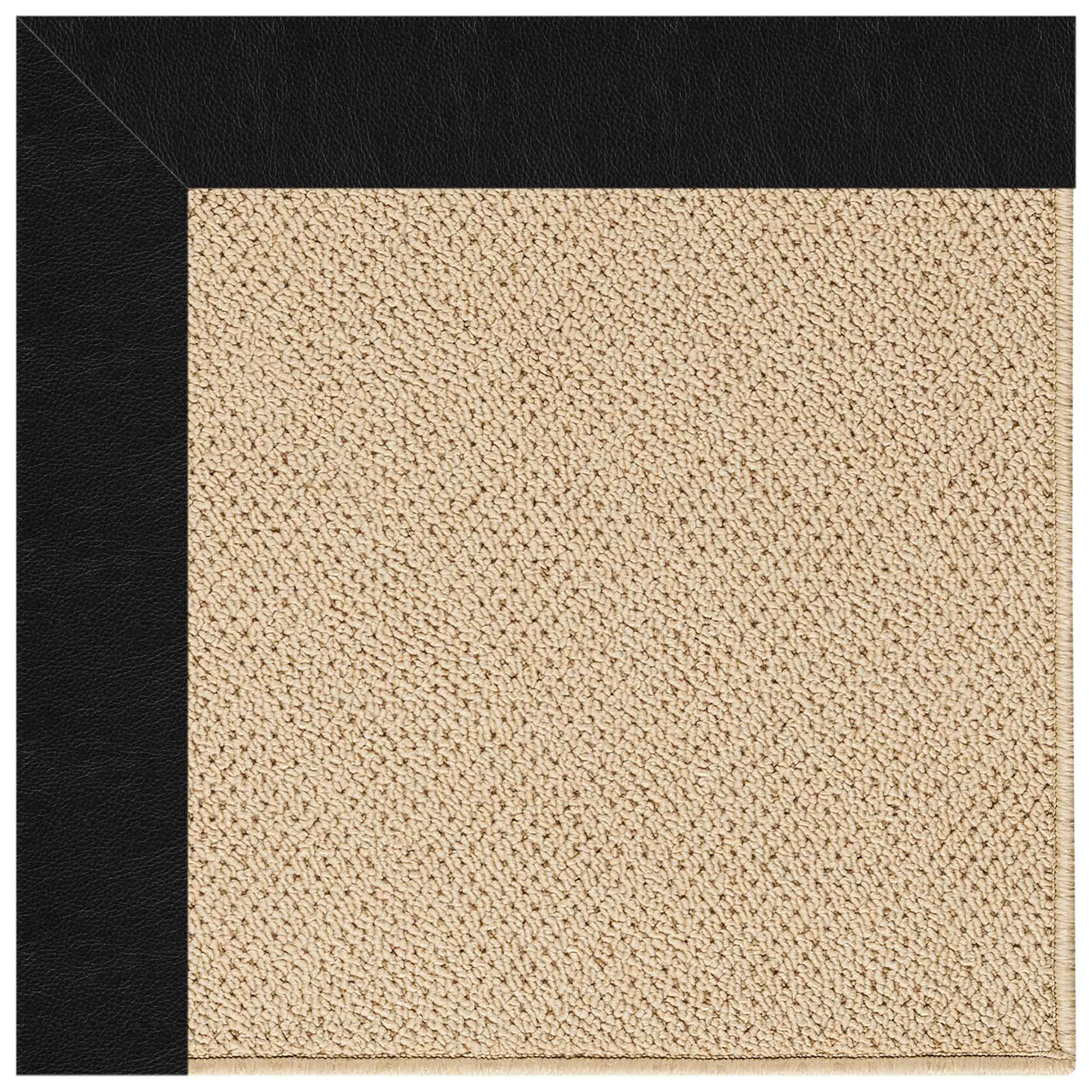 Durable Creative Concepts Rug – Cane Wicker Classic Black Organic