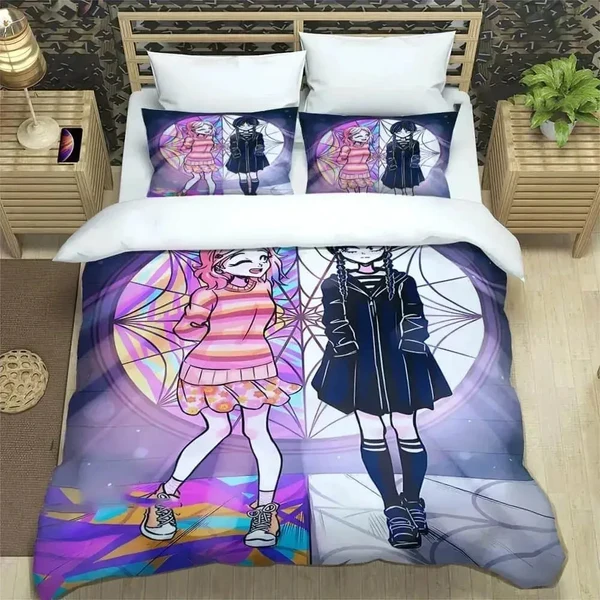 Original Design Wednesday Addams 3D Quilt Cover Soft