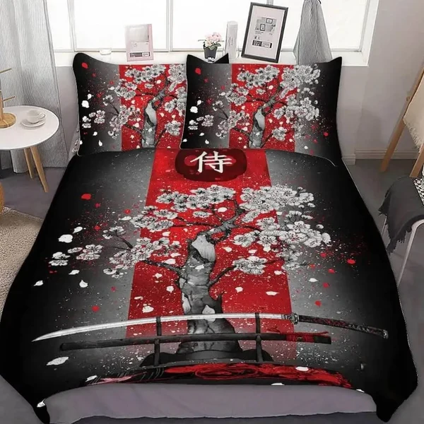 Crafted Japanese Cherry Blossom Doona Cover Reliable