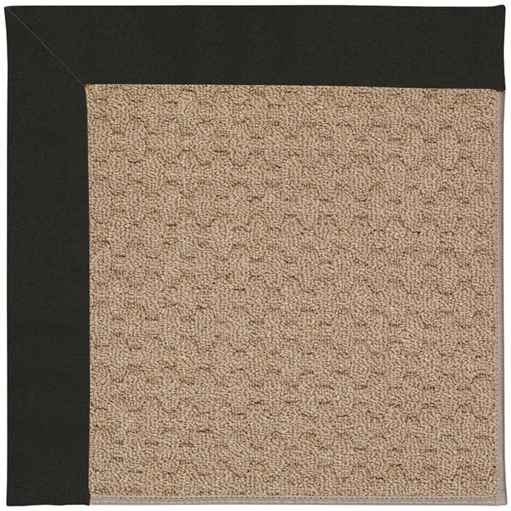 Exclusive Creative Concepts Rug – Grassy Mtn. Canvas Black Lightweight
