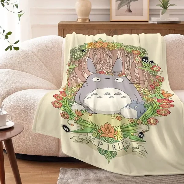 User-Friendly My Neighbor Totoro Throw Blanket Elegant