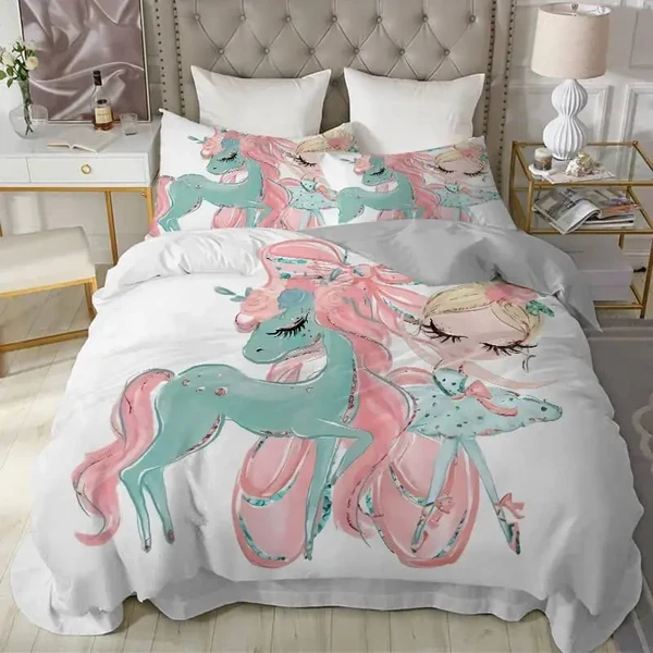 Versatile Unicorn Girly Bedding Set Advanced