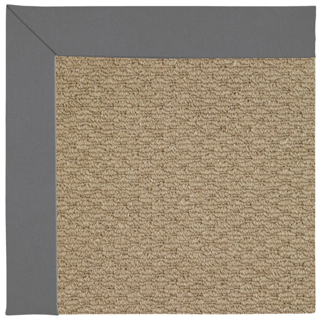 Superior Creative Concepts Rug – Raffia Canvas Charcoal Practical