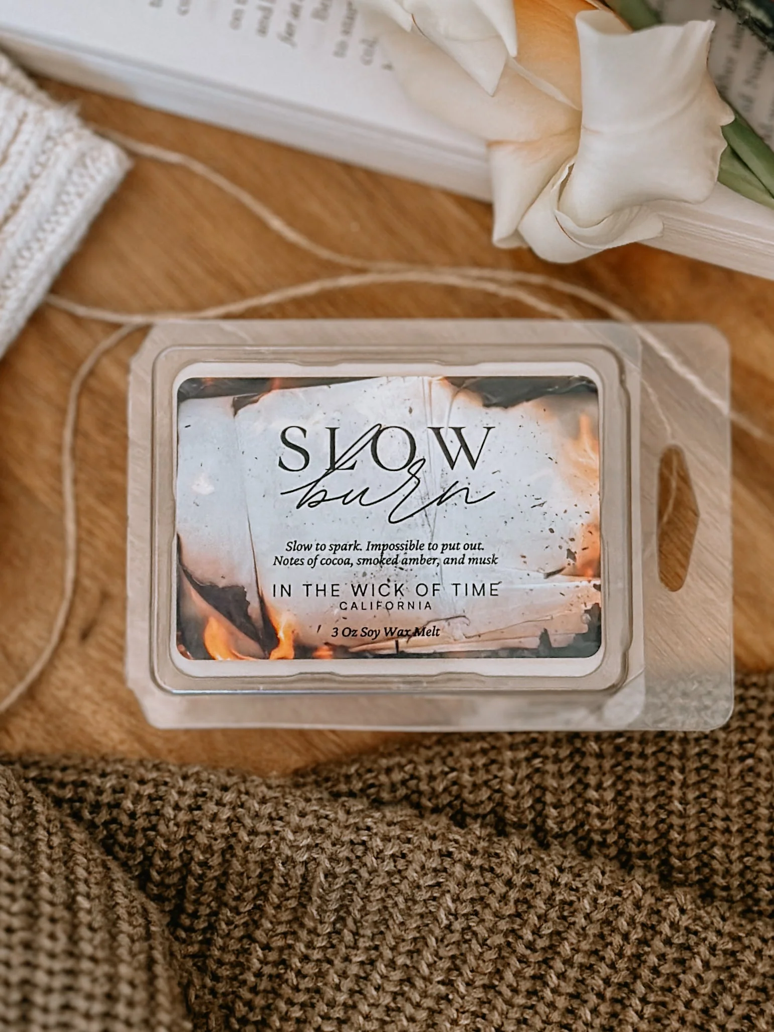 Next-Generation Slow Burn Wax Melt Natural