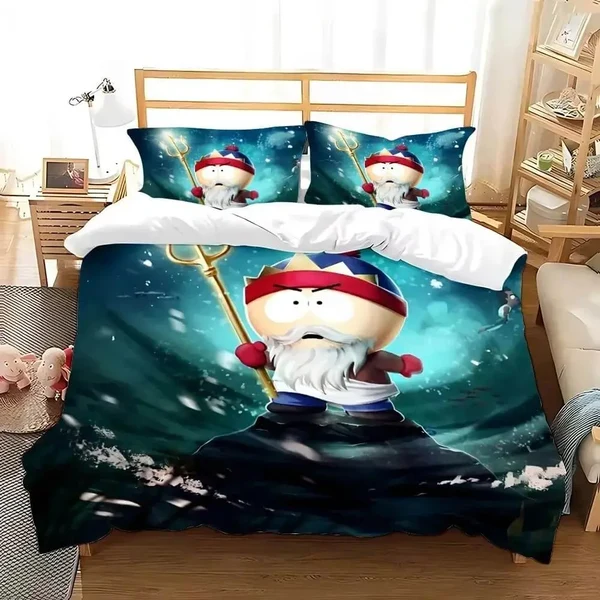 Consistent 3D South Park Bedding Set Traditional