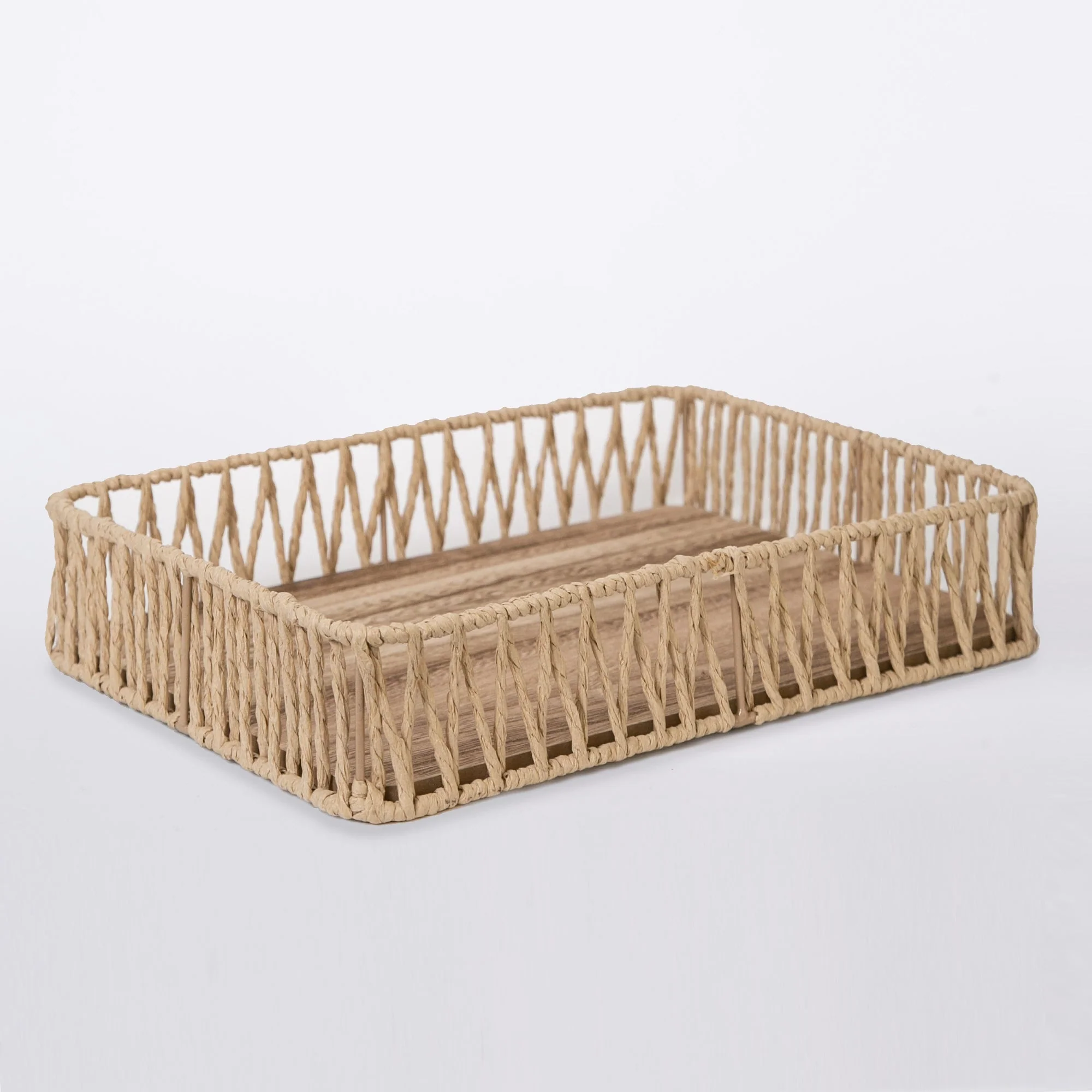 Consistent 415 - Wooden Rope Tray High-Quality