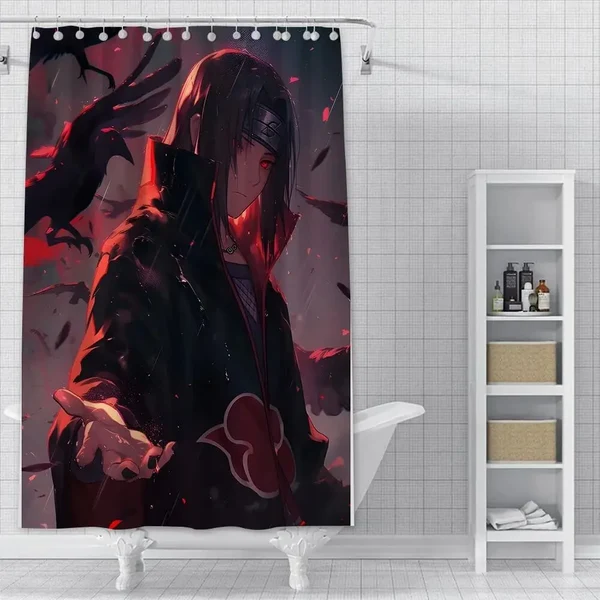 World-Class Itachi Shower Curtain Premium