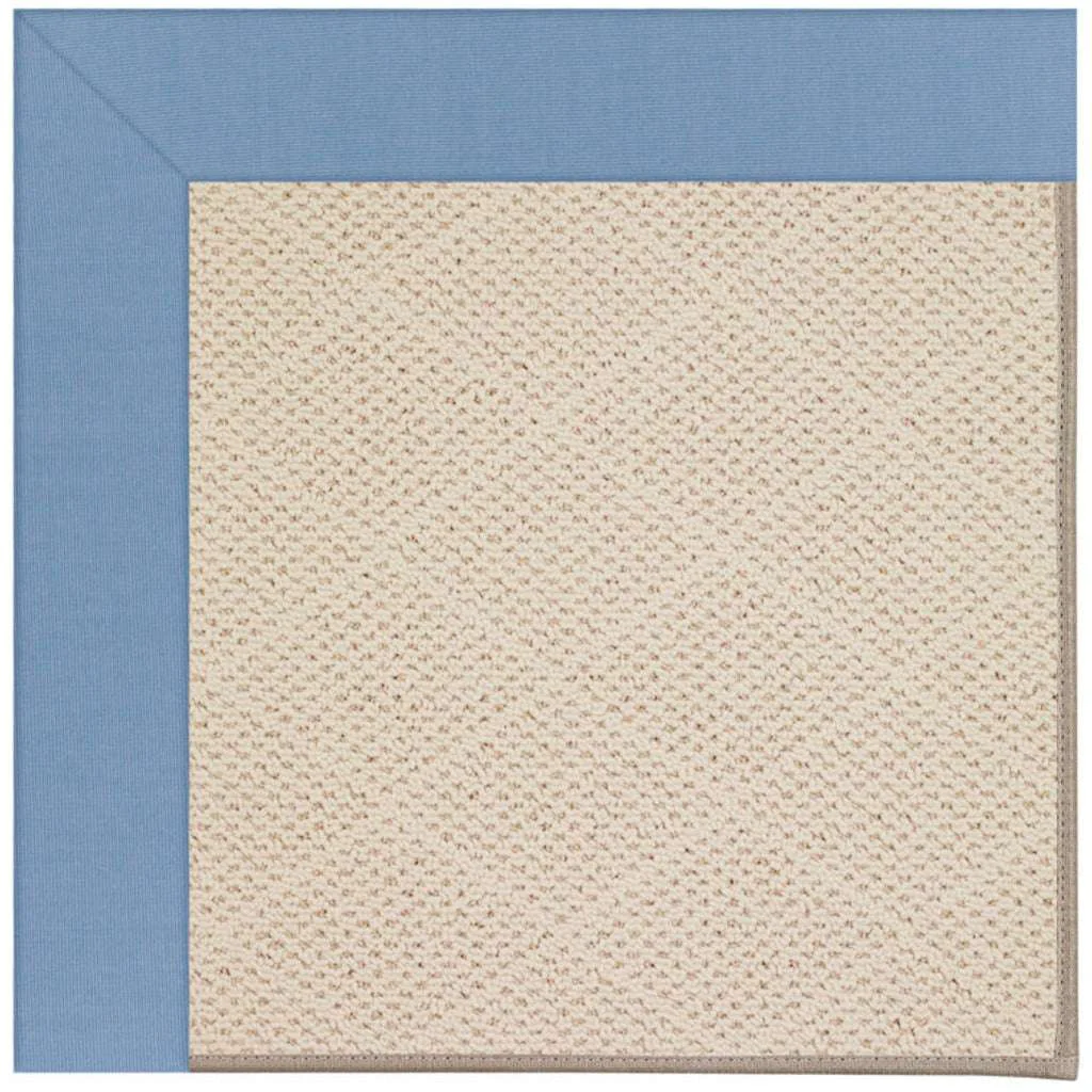 Fine Creative Concepts Rug – White Wicker Canvas Air Blue High-Quality