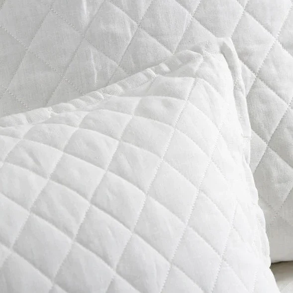 Crafted Hampton Large Euro Sham White Fast