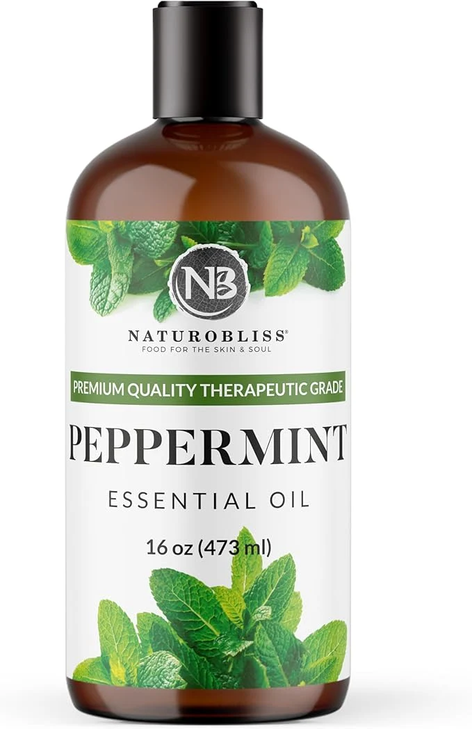 Consistent NaturoBliss Peppermint Essential Oil Pure and Natural Therapeutic Grade Authentic