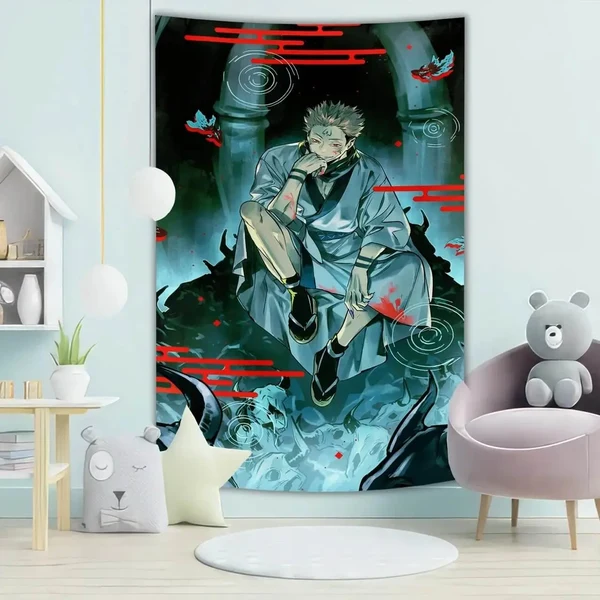 User-Friendly Yuji Itadori amp Sukuna HD Wall Art Smooth