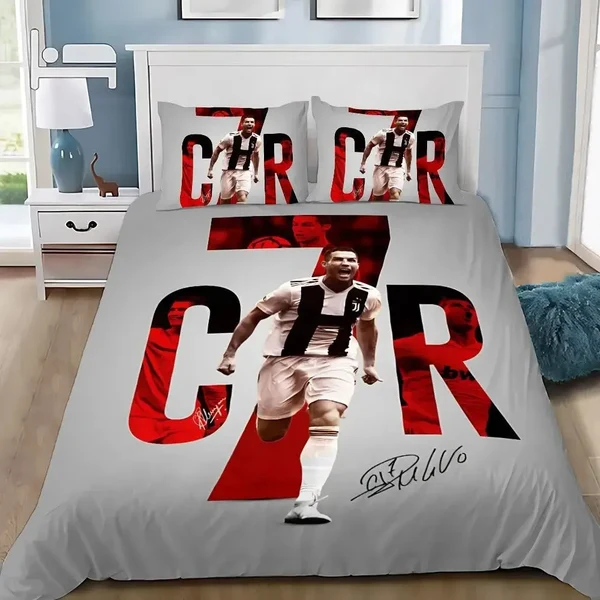 Premium Cristiano Ronaldo CR7 Duvet Cover Professional