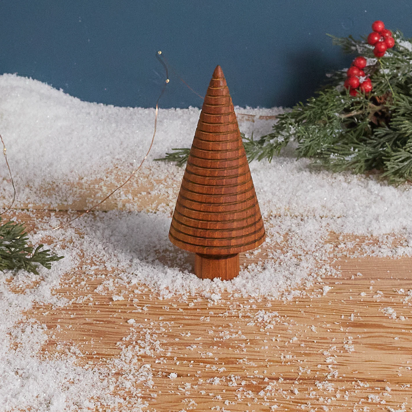 Organic Teak Woodland Forest Tree Fir Solid