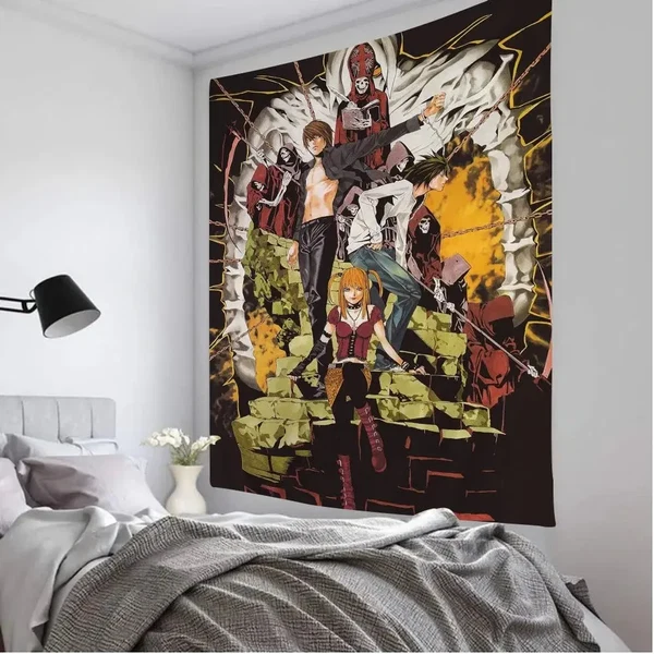 Efficient Death Note Anime Wall Tapestry Selected