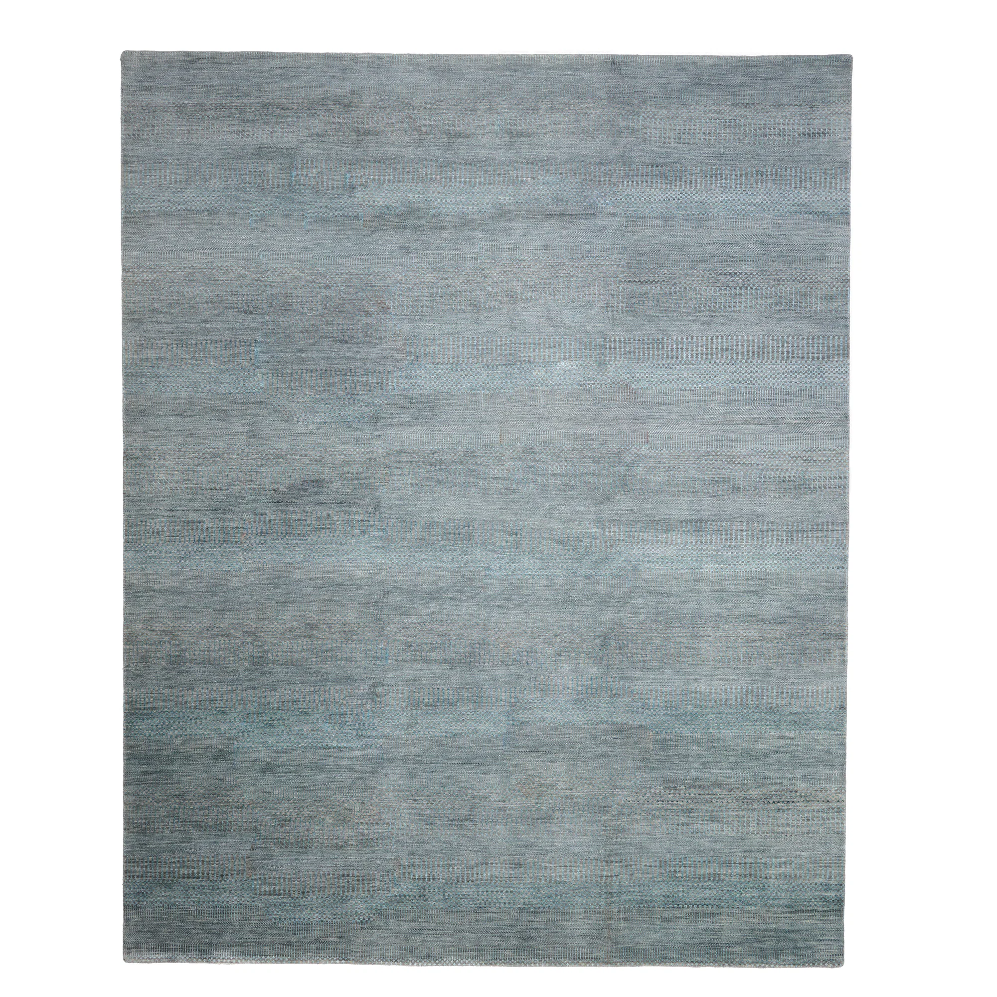 Clean Heath Turquoise Rug Casual