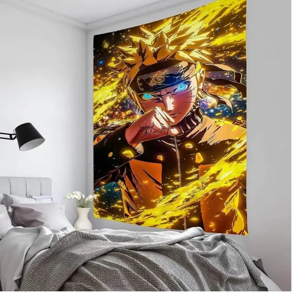 User-Friendly Naruto Wall Decor Blanket Enhanced