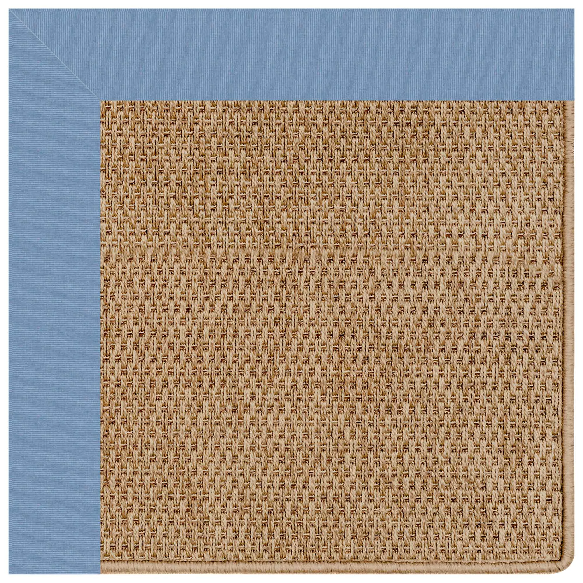 High-Quality Islamorada Rug – Basketweave Canvas Air Blue Secure