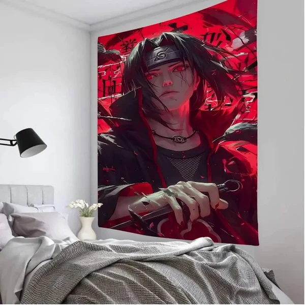 Dependable Itachi Akatsuki Wall Art Contemporary