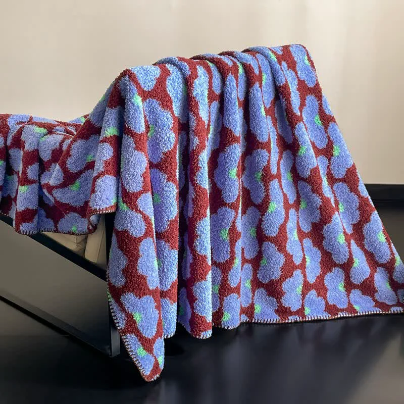 High-Quality Ownkoti Artistic Cloud Fluffy Throw Blanket Fashionable