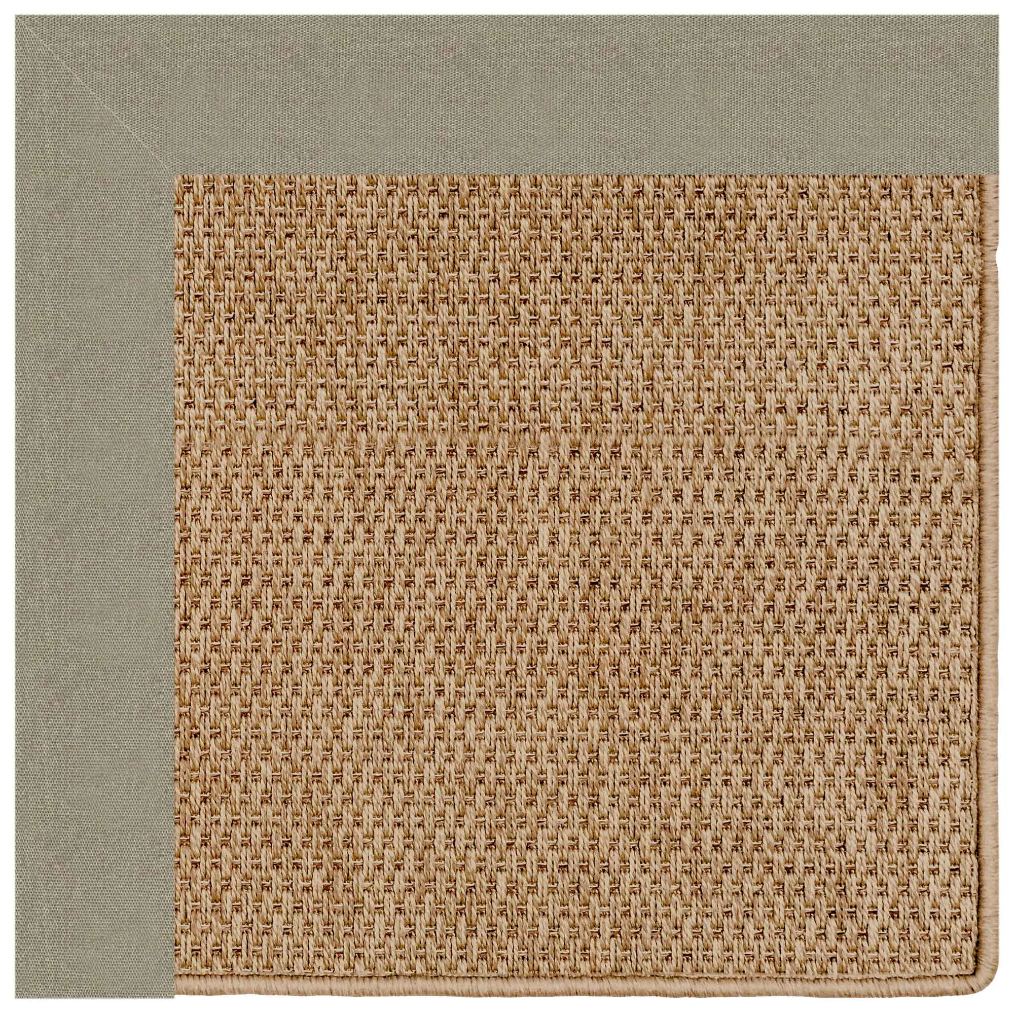 Official Islamorada Rug – Basketweave Canvas Taupe Quality