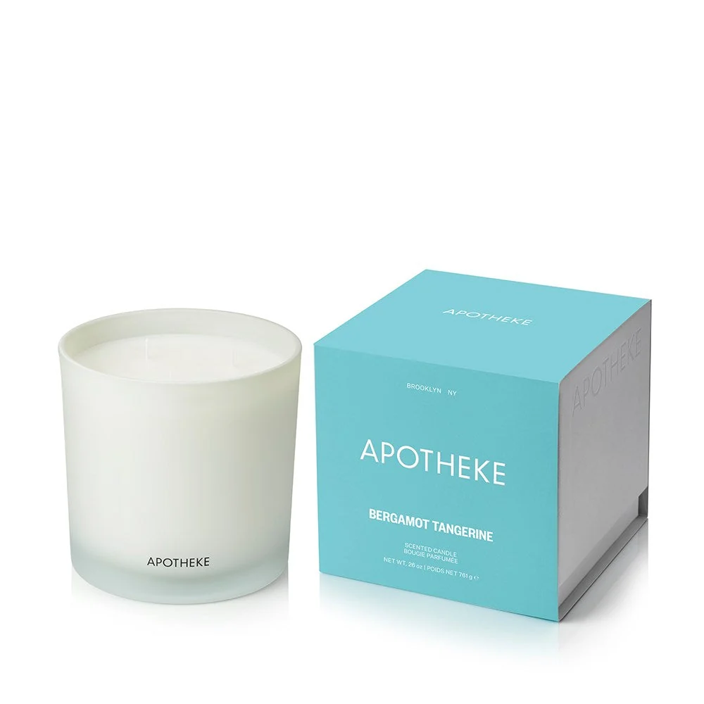 Carefully Designed Bergamot Tangerine 3-Wick Candle Flexible