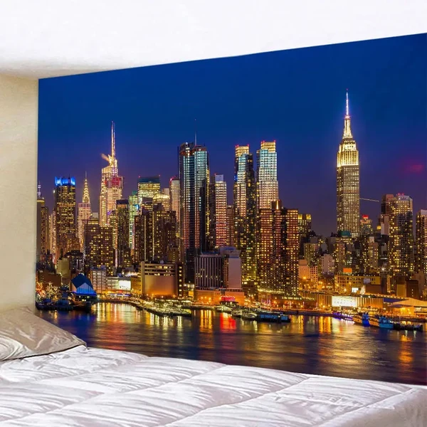 World-Class New York City Tapestry Elegant