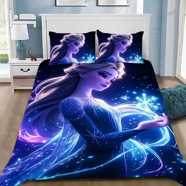 Smooth 3D Elsa Frozen Doona Cover Safe