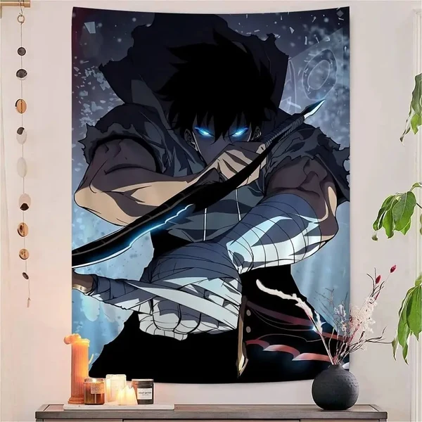 Fast Solo Leveling Anime Wall Art Outstanding