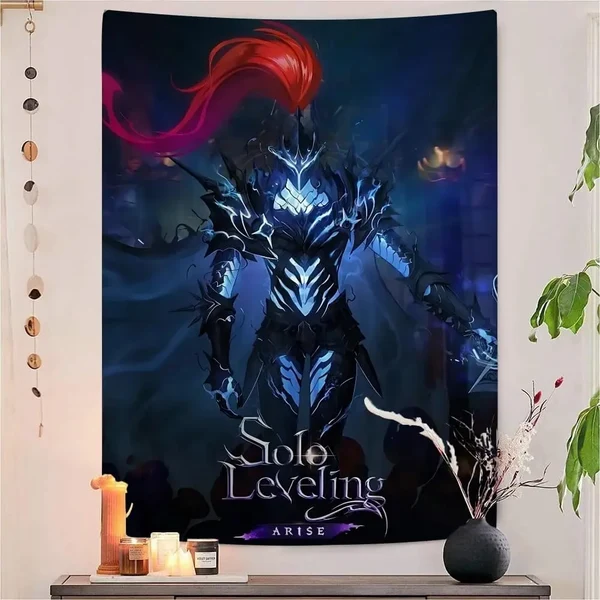 Original Design Beru Solo Leveling Wall Tapestry Natural