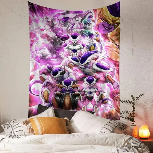 Excellent Dragon Ball Z Frieza Wall Tapestry Crafted