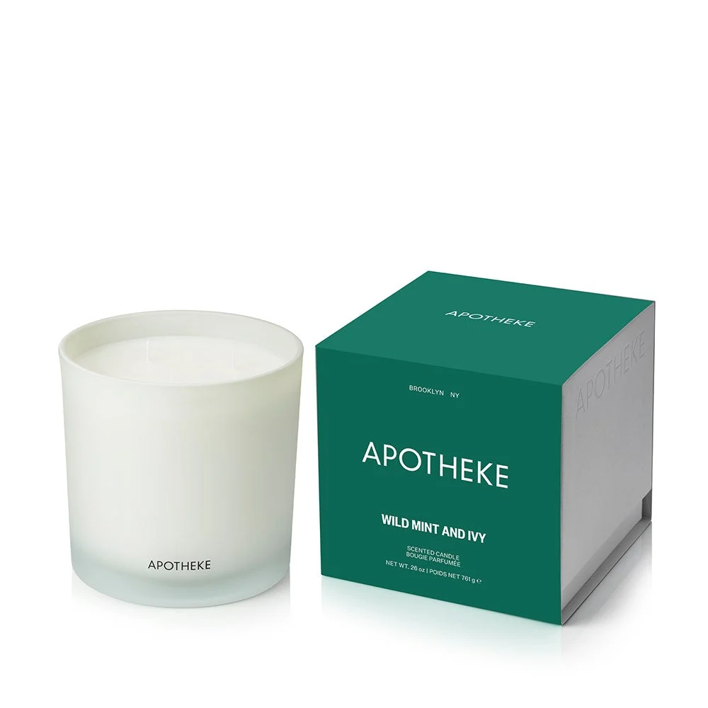 Fashionable Wild Mint and Ivy 3-Wick Candle Optimized