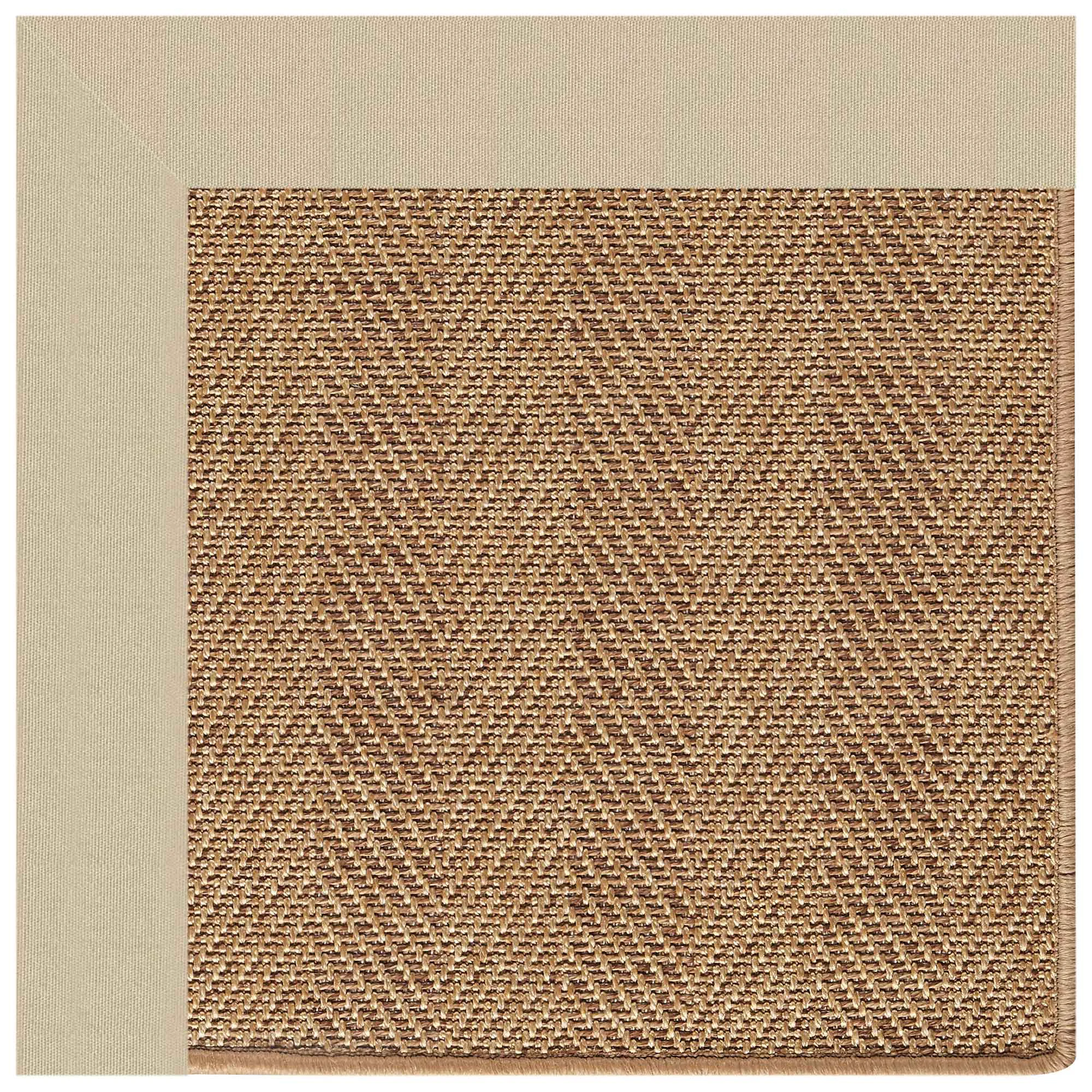Long-Lasting Islamorada Rug – Herringbone Canvas Antique Beige Eco-Friendly