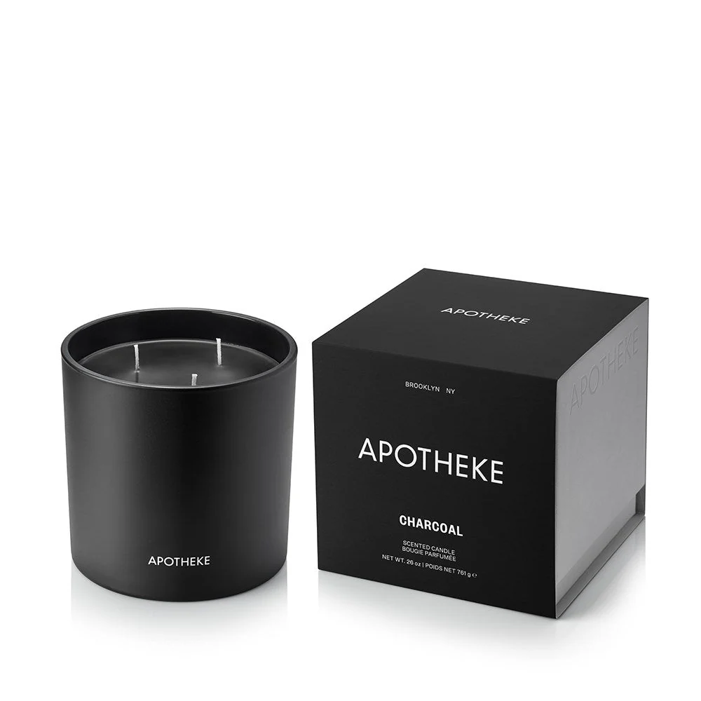 Prestigious Charcoal 3-Wick Candle World-Class