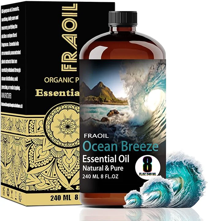 Luxury Ocean Breeze Essential Oil Ocean Breeze Oil 8 Fl Oz 240ML Innovative