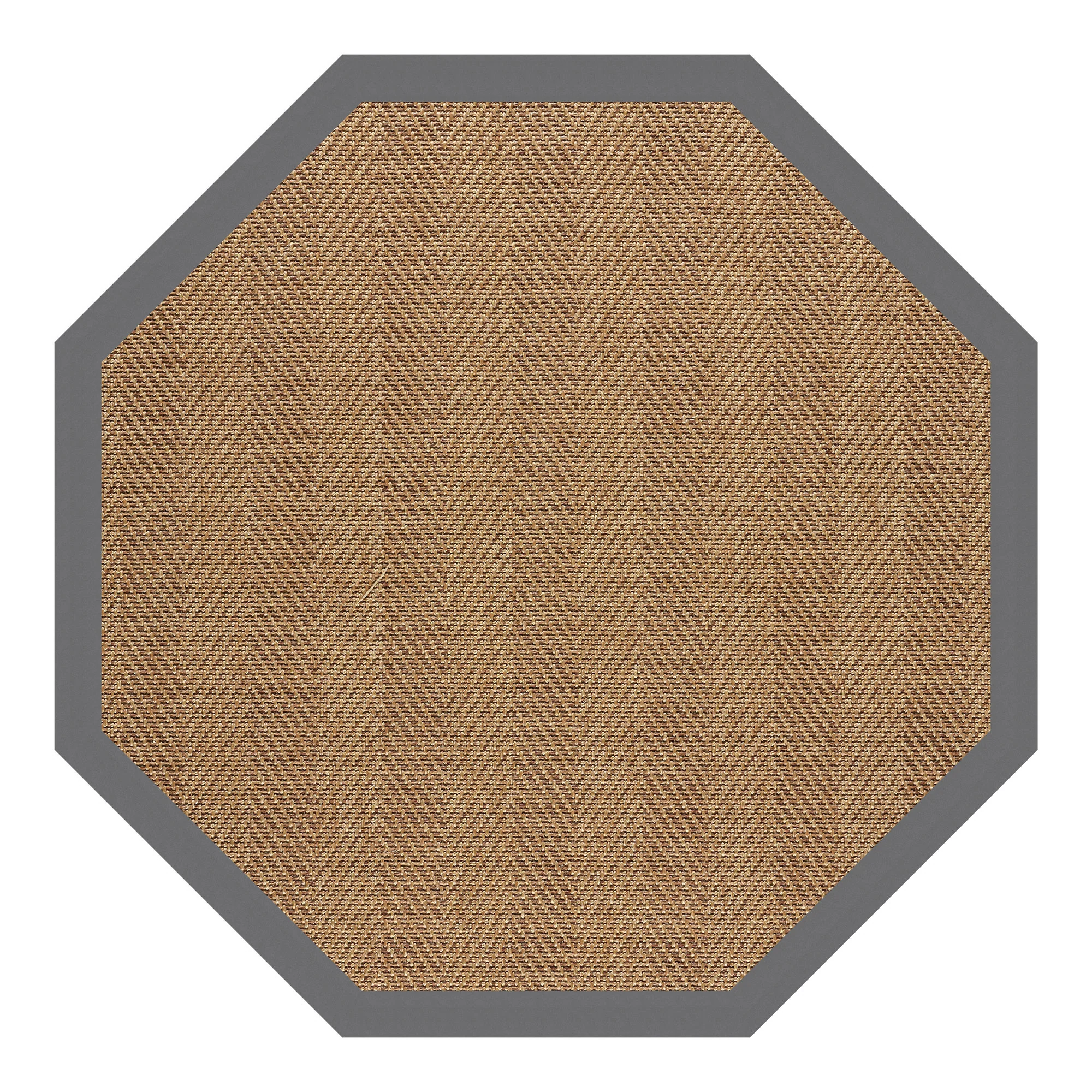 Lightweight Islamorada Rug – Herringbone Canvas Charcoal Organic