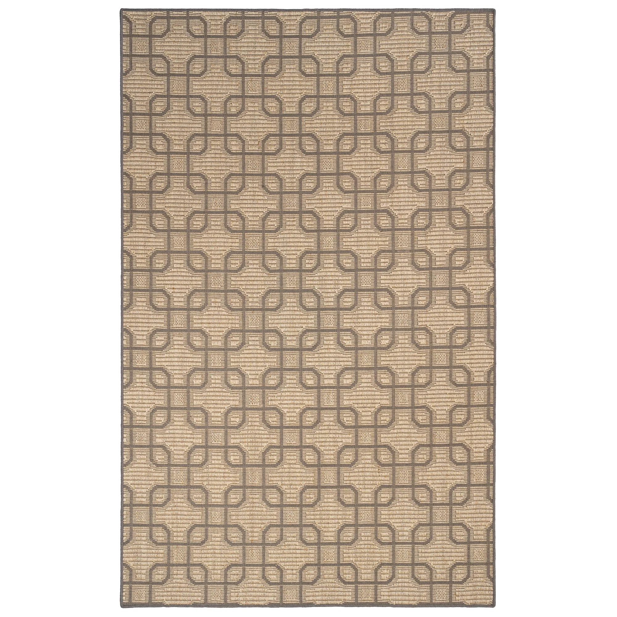 Authentic Julian Sand Black Rug Flexible