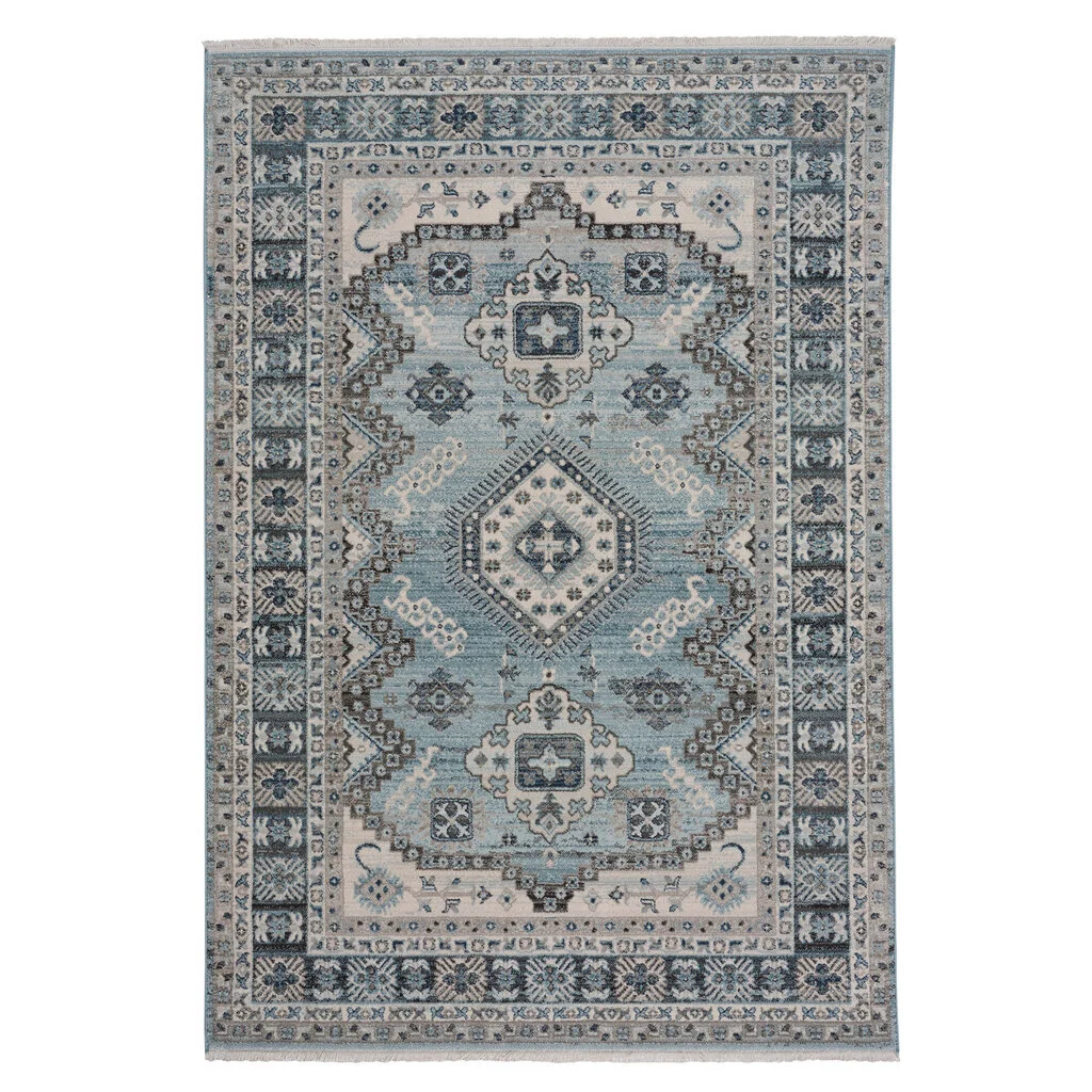 Clean Landis Rug – Kazak Blue Mist Premium Material