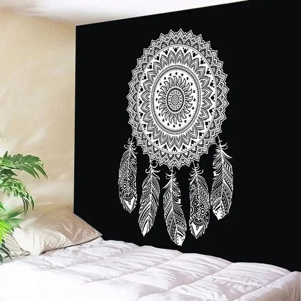 Practical Bohemian Dream Catcher Art Cloth Natural