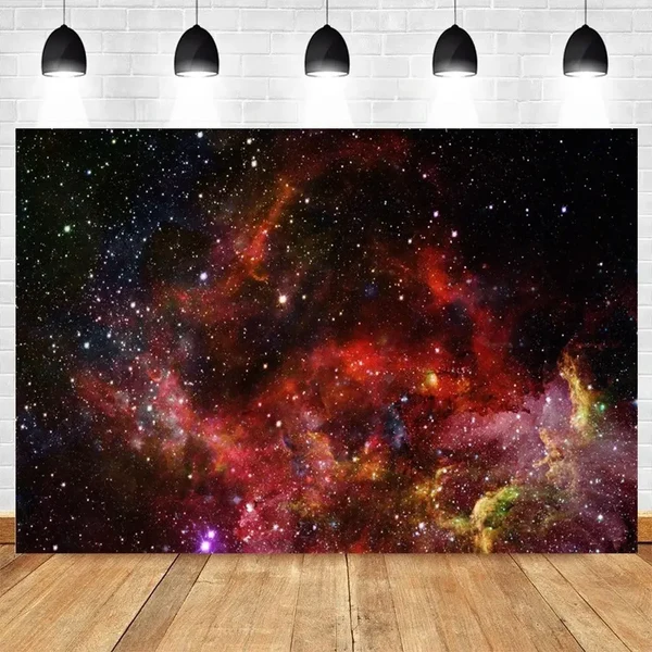 Elite Space Galaxy Fabric Panel Tapestry Relaxed