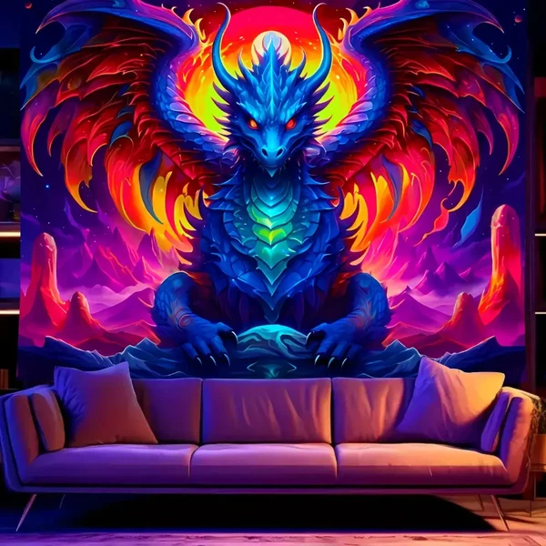 Fine Dragon Scale Wall Hanging Recyclable