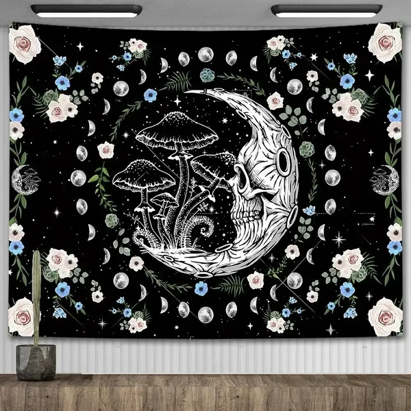 Fine Mushroom Moon Wall Hanging Top-Quality