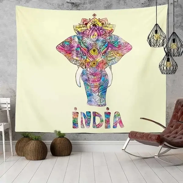Proven Bohemian Mandala Elephant Wall Hanging Genuine
