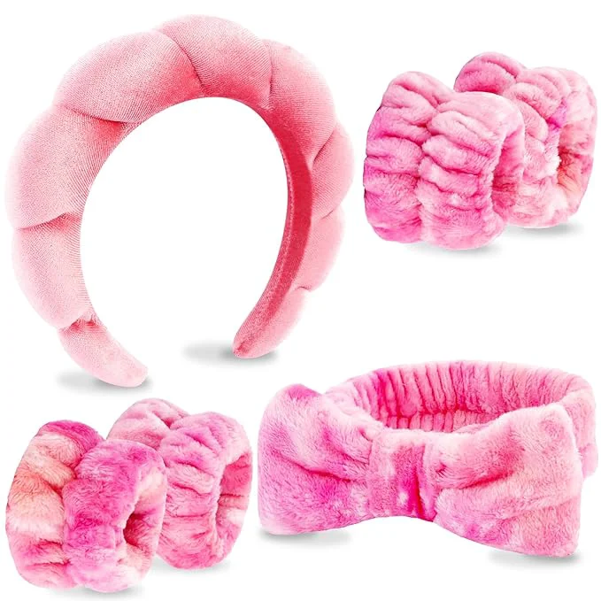 Clean VELSCRUN Spa Headband Makeup Face Wash Skincare Headbands Stuff Outstanding