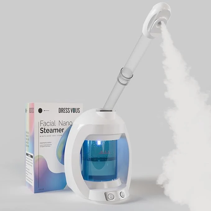 Durable Facial Steamer Face Steamer for Esthetician and Nano Ionic Portable Ozone Hair Genuine