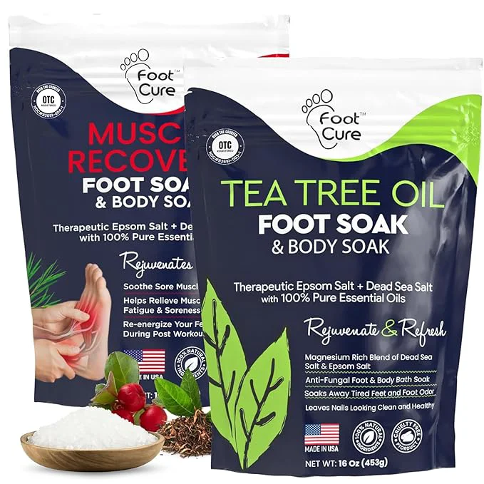 Artisan FOOT CURE Tea Tree Oil Muscle Foot Soak Refined
