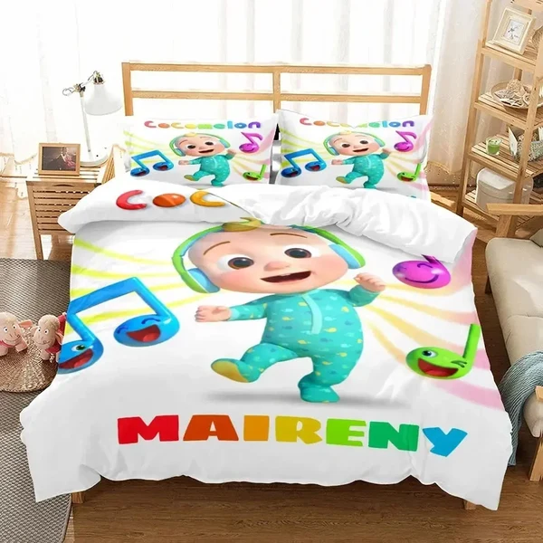 Durable Cocomelon JJ Quilt Cover Authentic