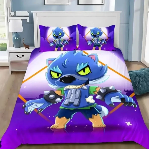 Premium Material Brawl Stars Quilt Cover Official