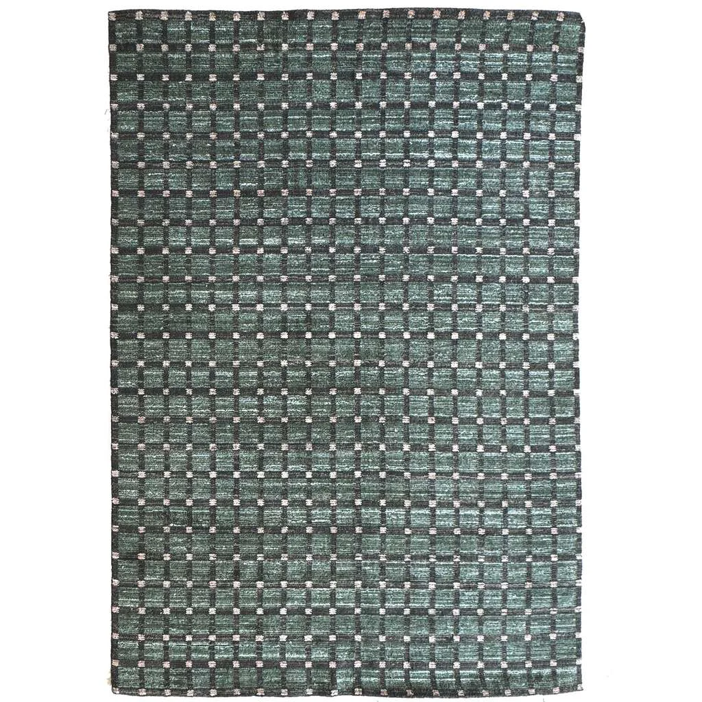 Long-Lasting Tattersall Jade Rug Specialty